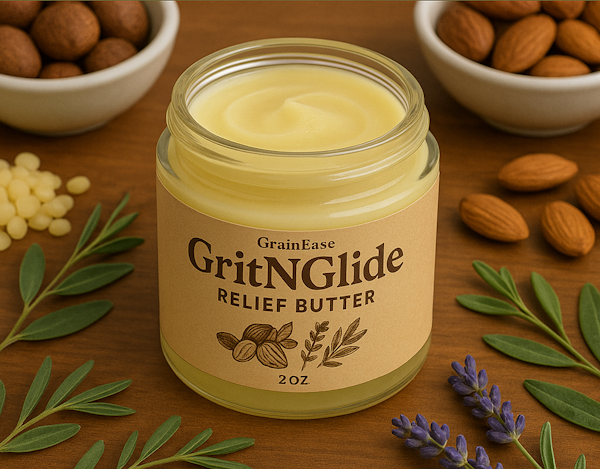 GritNGlide Relief Butter 2oz Jar